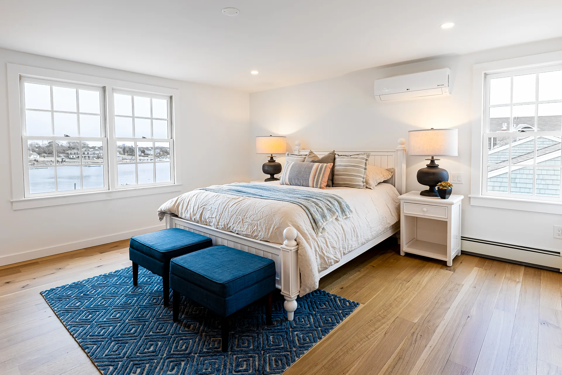 Finished interior flooring with clean wood tones by Prospera Home Solutions in Utah